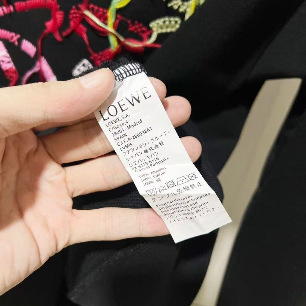 Loewe Cotton Crew Neck Sweatshirt - Picture 7 of 9